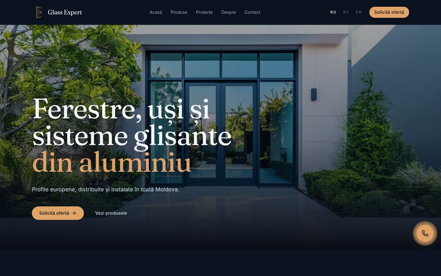 Producător de ferestre și uși — desktop